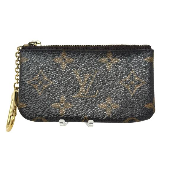 Louis Vuitton LV Monogram Key Coin Cles Zip Pouch Keychain - Picture 2 of 11